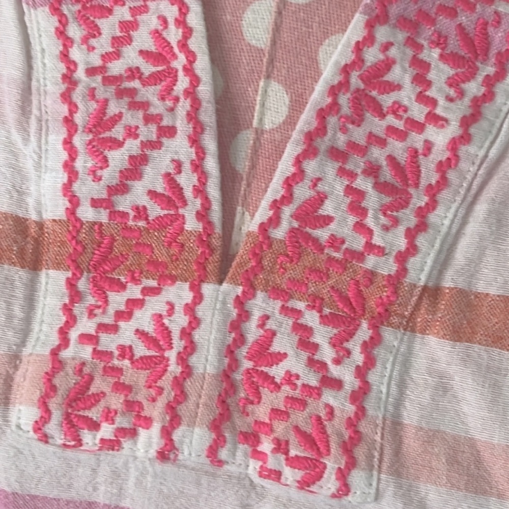 Vineyard Vines Boho Top Size L - Picture 2 of 9